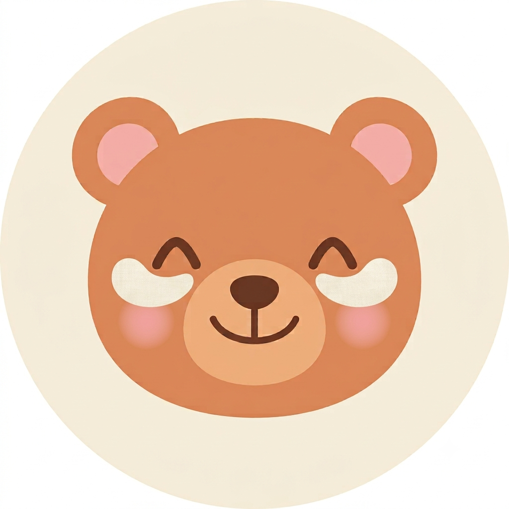 マミノのアイコン(産後クマとスキンケアパッチのイラスト)